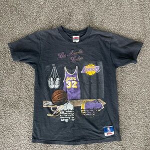 Vintage Nutmeg Magic Johnson Los Angeles Lakers T Shirt